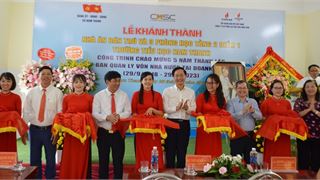 Petrovietnam/BSR trao tặng 4 công trình giáo dục, y tế với tổng trị giá 20 tỷ đồng