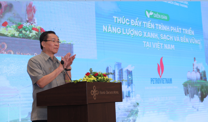 Thúc đẩy phát triển năng lượng xanh, sạch và bền vững tại Việt Nam