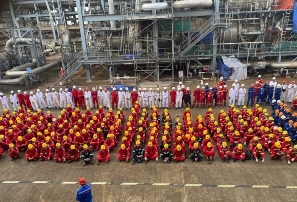 PTSC Quảng Ngãi thi đua về đích tại Dự án bảo dưỡng Nhà máy Lọc hóa dầu Nghi Sơn 2023”