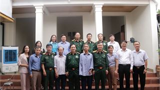 Hội CCB Tập đoàn khánh thành nhà thờ cúng liệt sĩ tại xã Đại Đồng, huyện Thạch Thất, Hà Nội