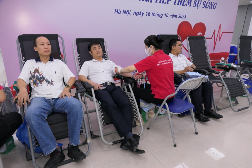Đoàn Thanh niên VPI, PVChem, PVPower, PETROCONs tổ chức chương trình Hiến máu tình nguyện năm 2023 Đoàn Thanh niên VPI, PVChem, PVPower, PETROCONs tổ chức chương trình Hiến máu tình nguyện năm 2023