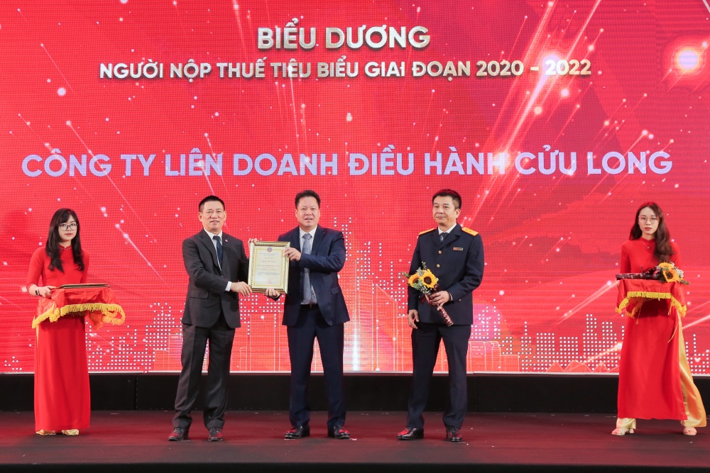 Petrovietnam được vinh danh đơn vị nộp thuế tiêu biểu giai đoạn 2020 - 2022