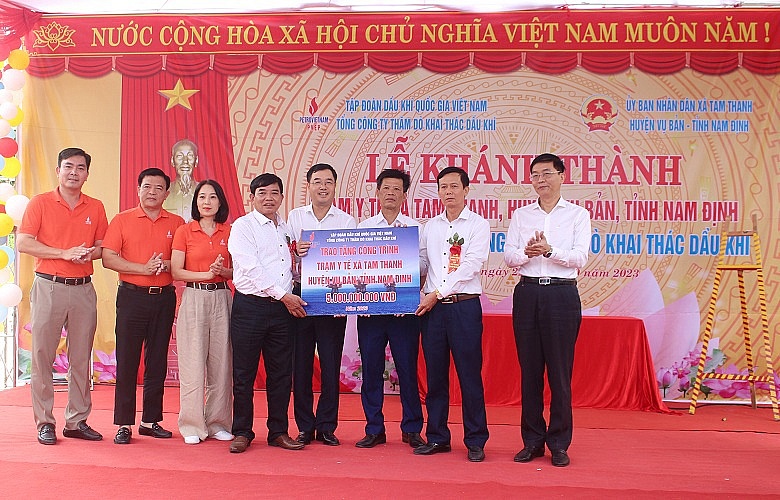 PVEP Khánh thành và bàn giao công trình Trạm Y tế xã Tam Thanh PVEP Khánh thành và bàn giao công trình Trạm Y tế xã Tam Thanh
