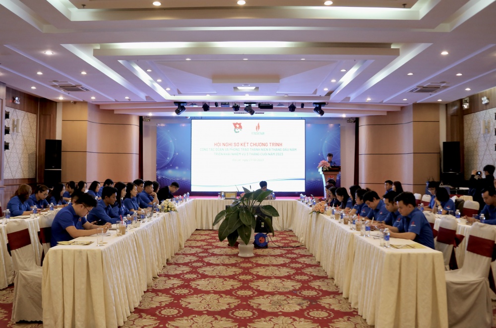 Đoàn Thanh niên Tập đoàn sơ kết 9 tháng đầu năm 2023 Đoàn Thanh niên Tập đoàn sơ kết 9 tháng đầu năm 2023