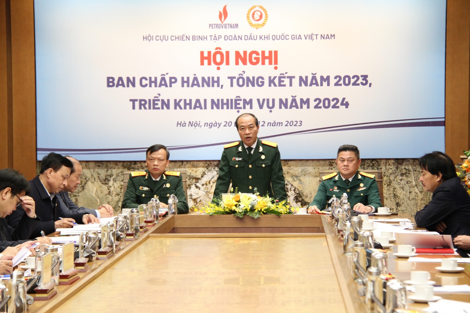 Hội CCB Tập đoàn: Phát huy phẩm chất Bộ đội Cụ Hồ, hoàn thành xuất sắc nhiệm vụ năm 2023 Hội CCB Tập đoàn: Phát huy phẩm chất Bộ đội Cụ Hồ, hoàn thành xuất sắc nhiệm vụ năm 2023