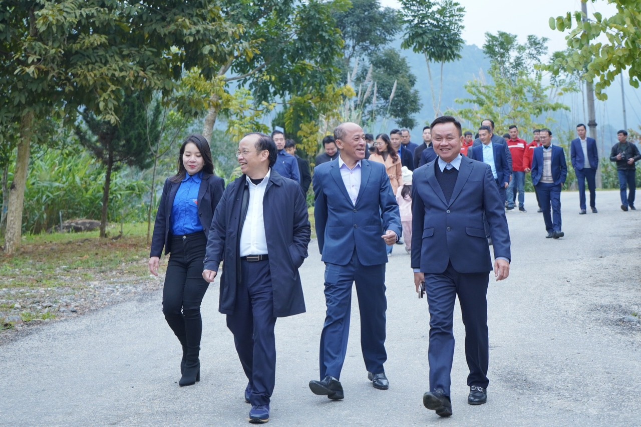 Đoàn thanh niên PV Power 'Trồng cây xanh hướng tới Net Zero năm 2024' và mang “Áo ấm cho em” tại huyện Quế Phong, Nghệ An
