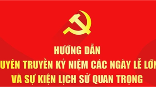Hướng dẫn Tuyên truyền Mừng Đảng – Mừng Xuân  và kỷ niệm các ngày lễ lớn, sự kiện lịch sử quan trọng năm 2024