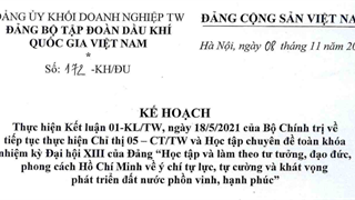 Kế hoạch số 172 về thực hiện Kết luận 01-KL/TW về tiếp tục thực hiện Chỉ thị 05-CT/TW