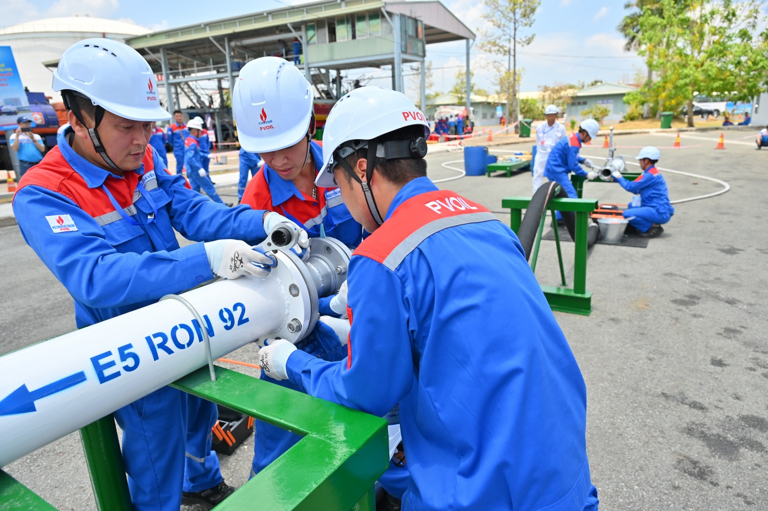 PVOIL tổ chức thành công Hội thi tay nghề khối kho xăng dầu “Đội vận hành giỏi” lần thứ tư - năm 2024”