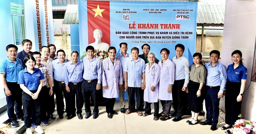 PTSC phối hợp tổ chức chương trình khám chữa bệnh miễn phí tại tỉnh Bến Tre