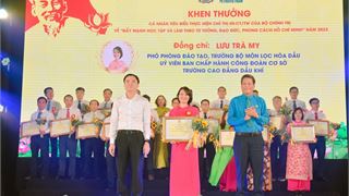 Cô giáo Lưu Trà My - Tấm gương sáng về học tập và làm theo lời Bác
