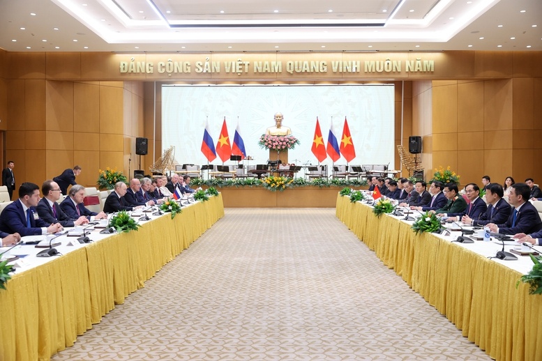 Thủ tướng Phạm Minh Chính: Hợp tác dầu khí - năng lượng là trụ cột quan trọng của hợp tác kinh tế Việt-Nga