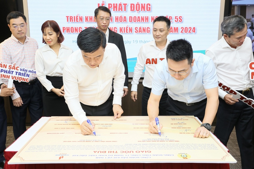 PVEP phát động triển khai văn hóa doanh nghiệp, 5S và phong trào SKSC năm 2024