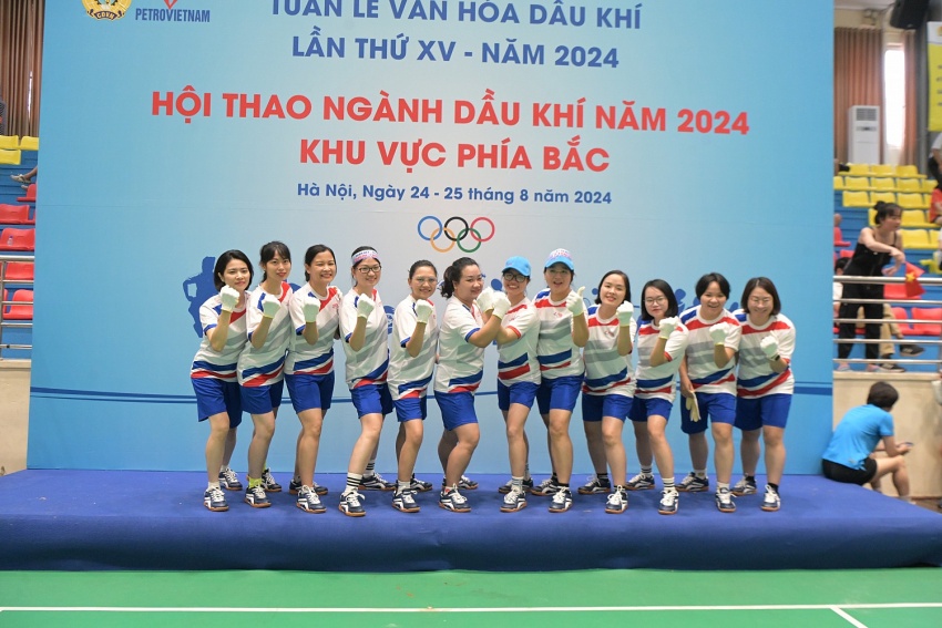 Bùng nổ nhiệt huyết tại Hội thao Dầu khí khu vực phía Bắc 2024