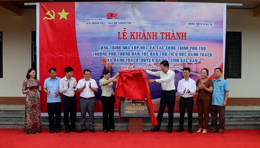 Khánh thành các công trình an sinh xã hội do Vietsovpetro tài trợ