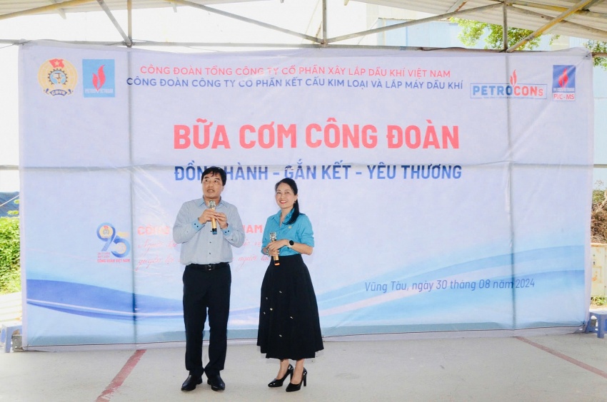 Bữa cơm Công đoàn PETROCONs – Đồng hành, gắn kết, yêu thương