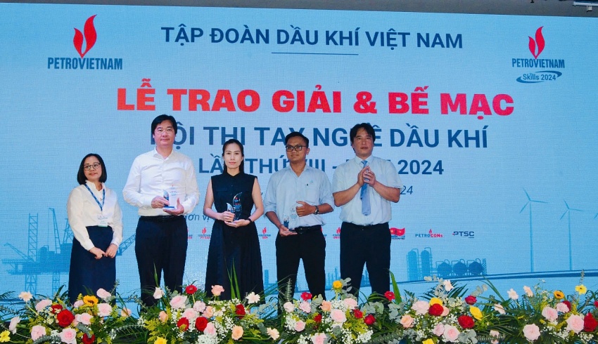 Bế mạc Hội thi tay nghề Dầu khí lần thứ VII năm 2024: Tôn vinh những bàn tay vàng của ngành Dầu khí