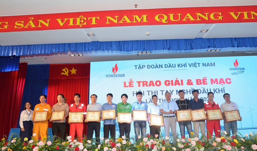 Bế mạc Hội thi tay nghề Dầu khí lần thứ VII năm 2024: Tôn vinh những bàn tay vàng của ngành Dầu khí