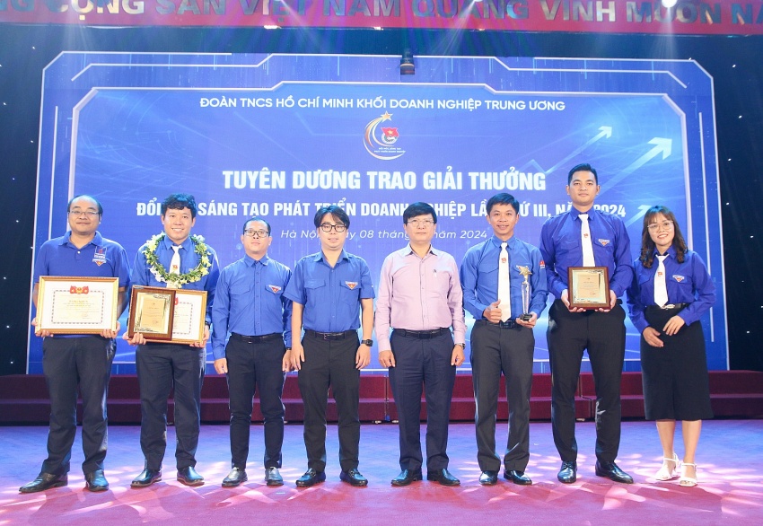 Tuổi trẻ Dầu khí đạt Giải thưởng đổi mới sáng tạo phát triển doanh nghiệp lần thứ III, năm 2024