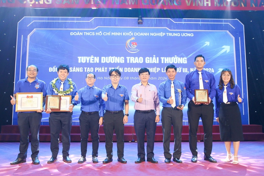 Tuổi trẻ Dầu khí đạt Giải thưởng đổi mới sáng tạo phát triển doanh nghiệp lần thứ III, năm 2024