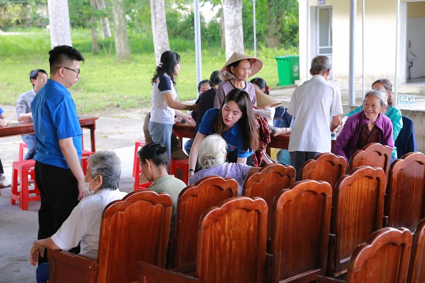 Đoàn Thanh niên PTSC đồng hành tổ chức Chương trình  'Chăm sóc sức khỏe Cộng đồng' tại Hà Tĩnh