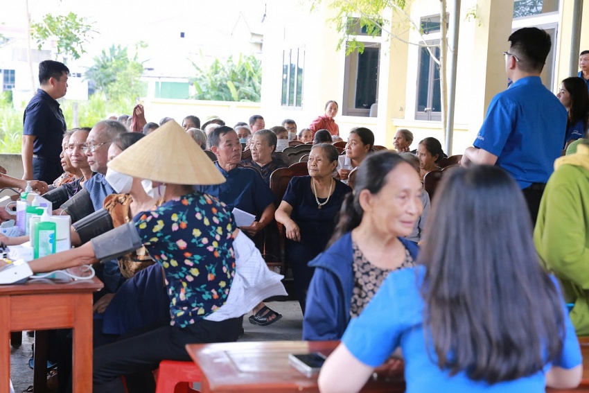 Đoàn Thanh niên PTSC đồng hành tổ chức Chương trình  'Chăm sóc sức khỏe Cộng đồng' tại Hà Tĩnh