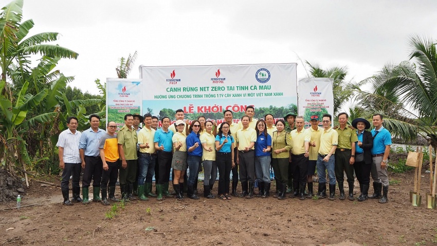 “Cánh rừng Net Zero” của PVEP-POC: Hành trình trồng rừng hướng tới tương lai bền vững”