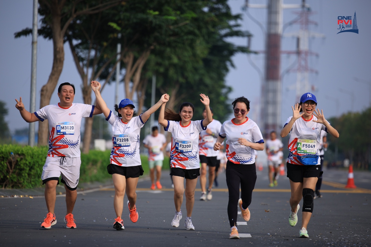 Giải chạy One PVI Race 2024 khu vực phía Nam thành công tốt đẹp